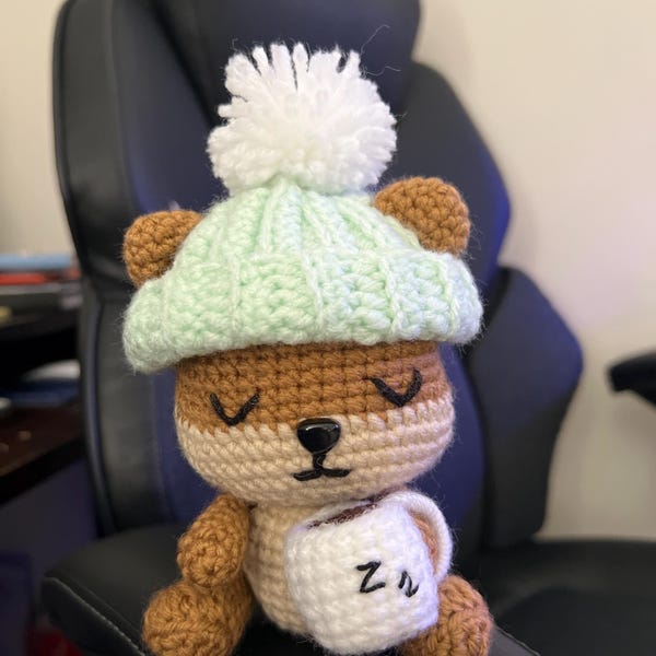 Handmade Crochet Squirrel and Nuts Nursery Mobile 🐿️🌰 main image 0