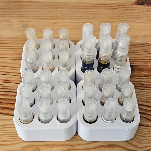 Perfume sample holder etsy