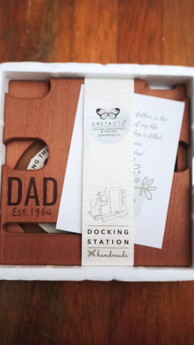 Gift Ideas for Dad,Docking Station,Christmas Gift,Charging Station,Gift for Men,Daddy Gift,Papa Gift,Dad Christmas Gift,Dad Gift Idea