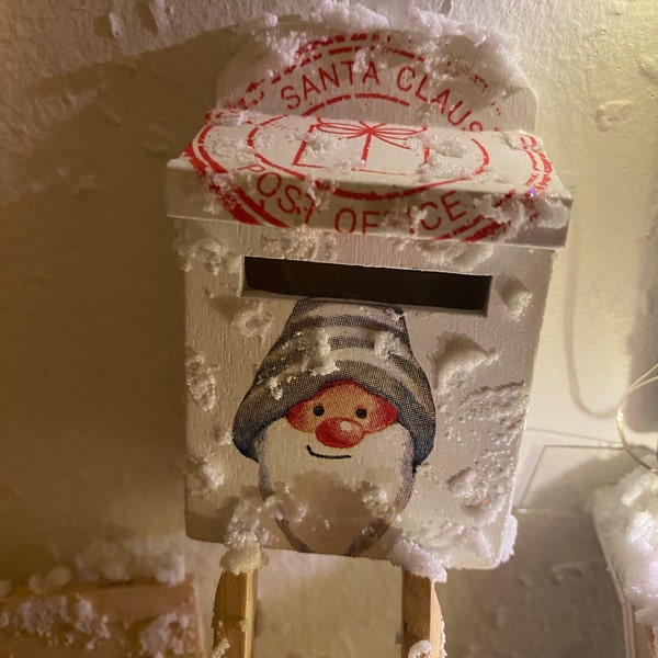 Gnome Door Set With Gnome Accessories Ladder, Scarf, Gnome Hat, Door ...