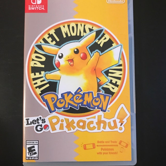 ポケモン レッツゴー ピカチュウ - カスタム Nintendo Switch ボックス