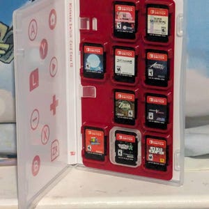 Nintendo Switch カードケース 10: マルチゲームカードホルダー