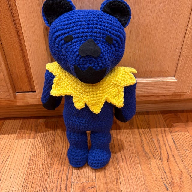 Grateful Dead Dancing Bear - Customizable Colors - Etsy