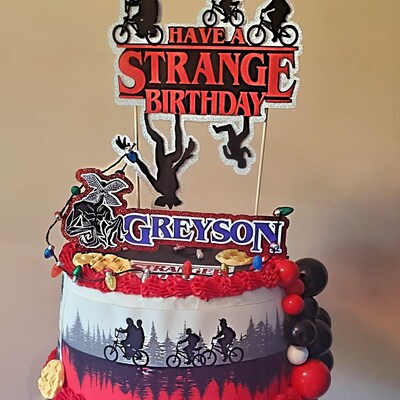 80's Party Cake Toppers Vintage DIGITAL File Retro Music - Etsy