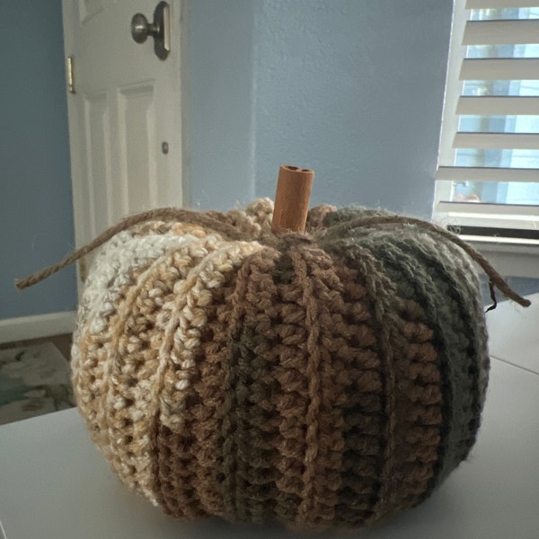 Autumn Pumpkin Duo - Crochet Pattern - Ribbed Pumpkin & Cabled Pumpkin ...