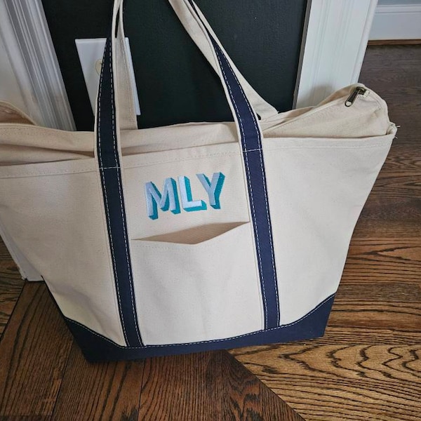 Canvas Mahjong Carryall Slim