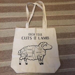 Shopping Tote Lamb Navy