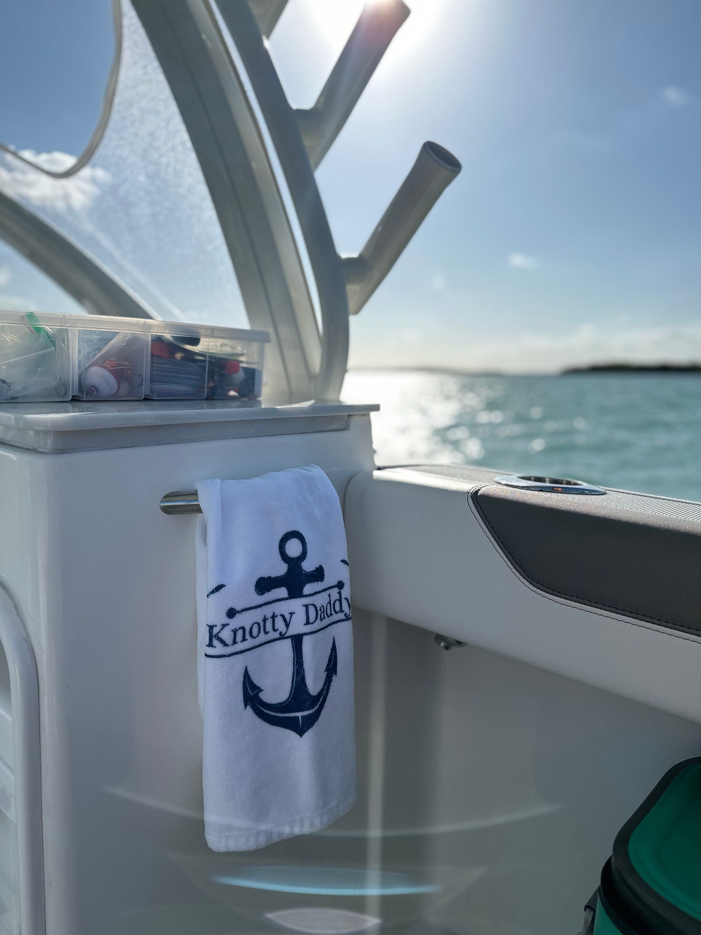 Boat Hand Towels, Personalized Boat Gifts, Boat Accessories, Nautical Hand Towel, Boat Decor, Boater, Boat Owner Gifts, Yacht Decor, Sailing