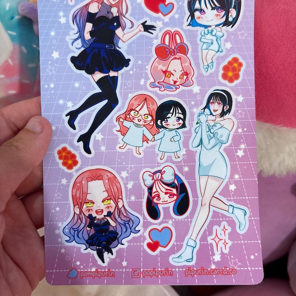 Alien Stage Sticker Sheet - Etsy