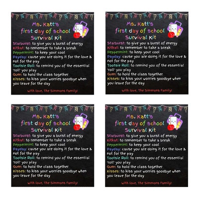 Pastors Survival Kit Printable Survival Kit Pastor Appreciation Gift ...