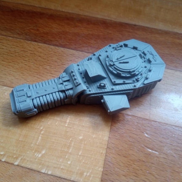 3D Printed Turret and Cannon for 28mm Wargames Scenery Scatter Terrain ...