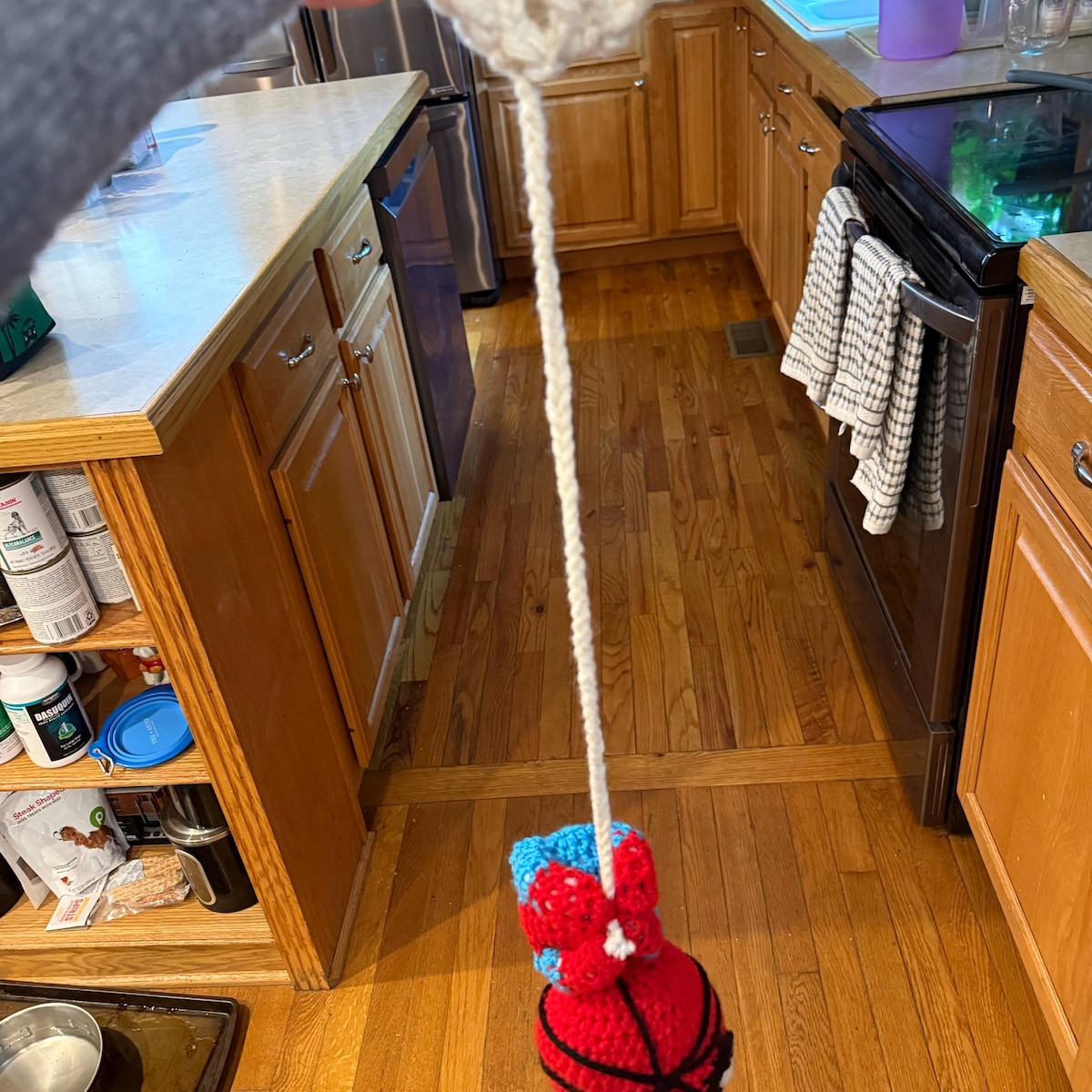Gehäkelter Spider-Man Anhänger von Melissa