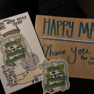 Sarah added a photo of their purchase