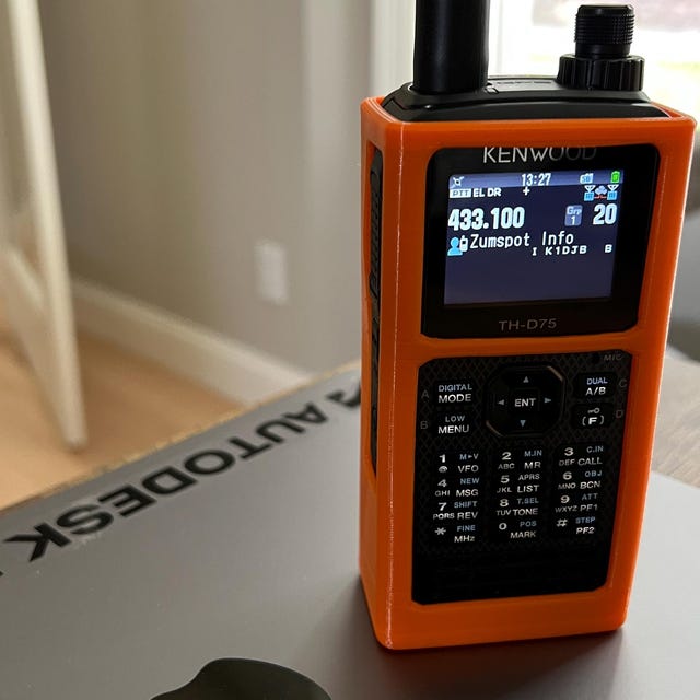 ケンウッド TH-D75 アマチュア無線機用フレキシブルケース - Etsy 日本