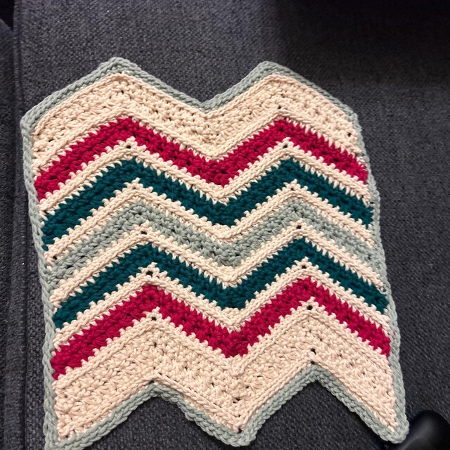 A customer's finished Christmas in July Crochet Pattern Bundle