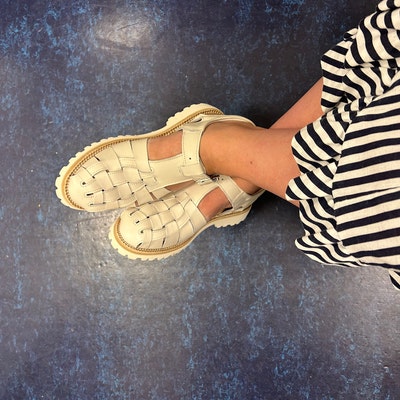 suede slip on clogs
