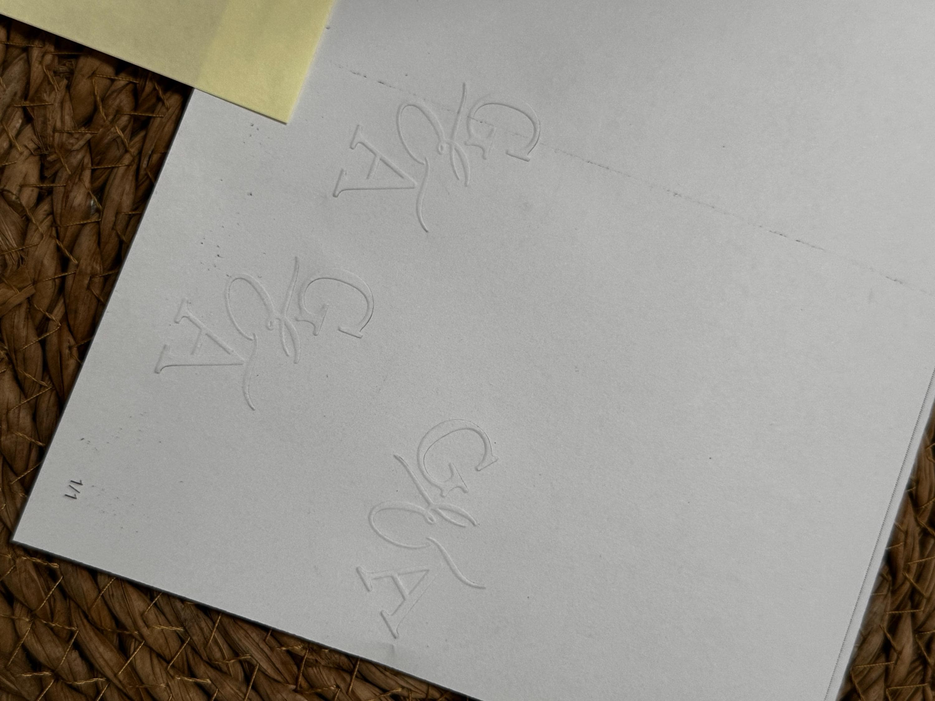 Monogram Embosser | 48 Designs | Custom your wedding embosser | Napkin Embosser | Envelope and Invitation Embosser