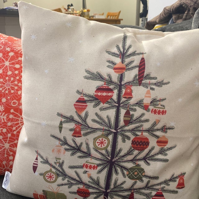 Nordic Pine Christmas Tree, Throw Pillow, Thank you Gift, Teacher Gift, New Home Gift, Grandma Gift, Mom Gift