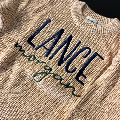 Kids Embroidered Sweater-Bust 26