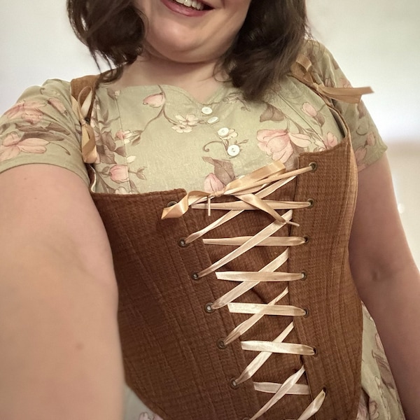 18th century style corset