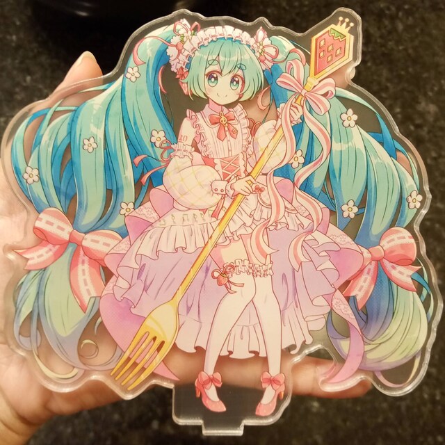 HATSUNE MIKU: 15th Anniversary (strawberry) Standee - Etsy UK