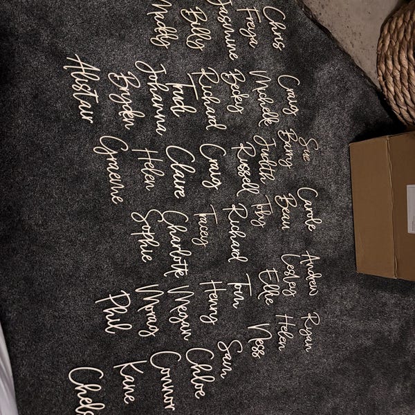 Personalised Star Map Constellation Map Wood Engraved Night Sky Poster ...