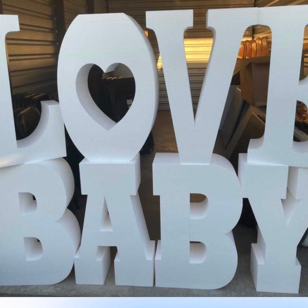 Huge Baby Letters - Etsy