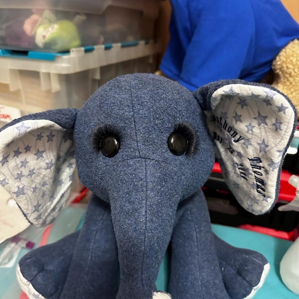 Huggable Patterns Huggable Elephant Pattern - PDF Instant Download - Etsy