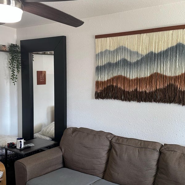 Bohemia Macrame Wall Hanging, Large Custom Macrame Wall Hanging Art ...