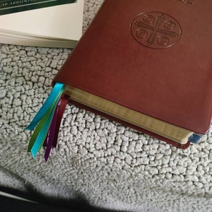 BOTANICAL BLISS Bible Bookmark Ribbons/ Multi Page Bookmark/ - Etsy