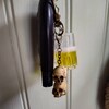 Personalized Hand-painted Skull Keychain for Punk Style - Halloween ...