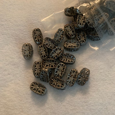 15 Vintage Resin Cameos Lot – West German, Hong Kong, Japan – DIY Jewelry Crafting - View #3