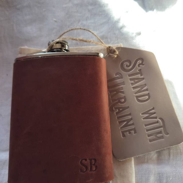 Hip Flask, Groomsmen Gifts Personalized, Groomsmen Gift Flask, Groomsman Gift Leather Hip Flask ...