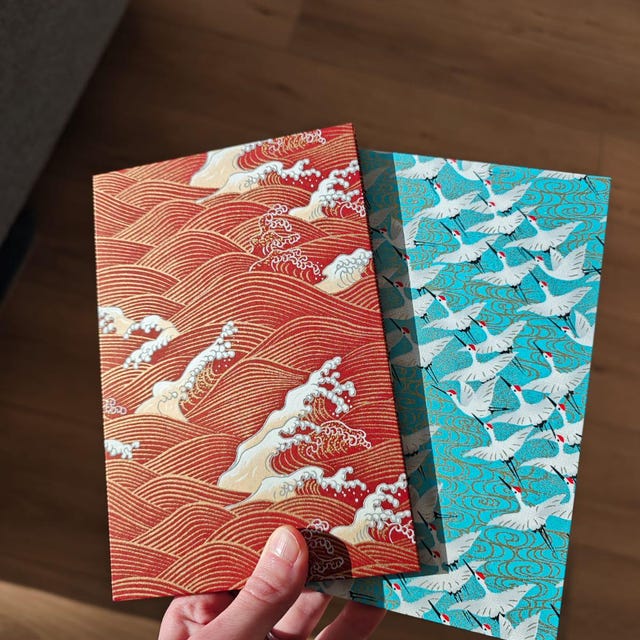Leporello Carnet de Croquis avec 22 Feuilles = 44 Pages en Carton vergé