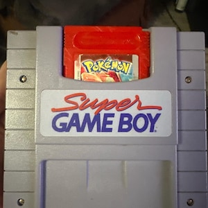 Super Game Boy Pour SNES Avec Notice Originale - Adaptateur Game Boy En Bon état, Rétro Gaming