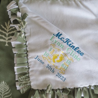 Thin Blue Line Embroidery Design American Flag Embroidery - Etsy