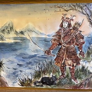 Commission a Japanese Ink Painting: Original Handmade Custom Art