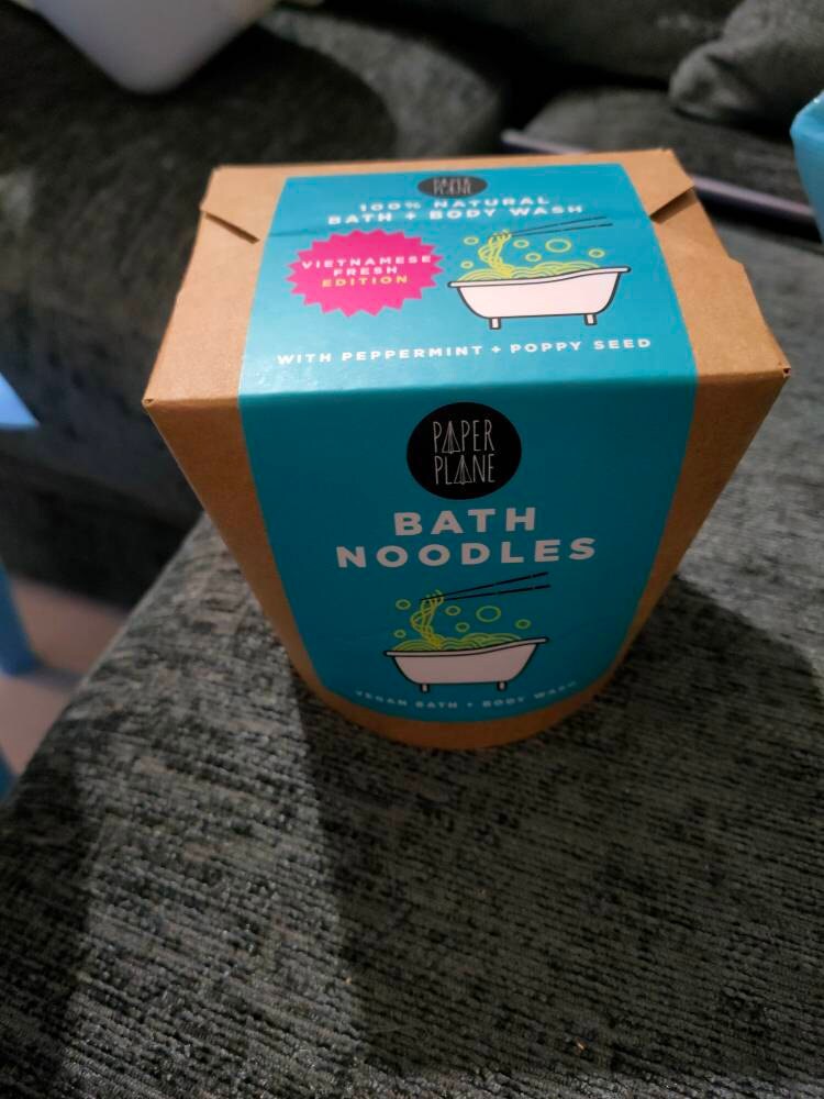 Bath Noodles - 100% natural and vegan body wash