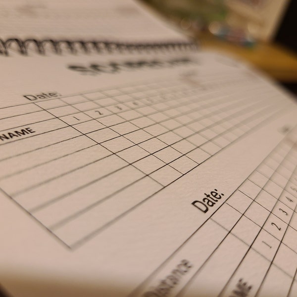 disc-golf-score-keeper-110-rounds-for-6-players-wire-bound-etsy