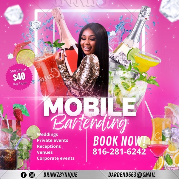 Resin Care Card Editable Template Canva Editable Resin Template