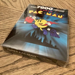 Ultra Rare Jeu Atari 7800 Complet En Boite PAL Planet Smashers