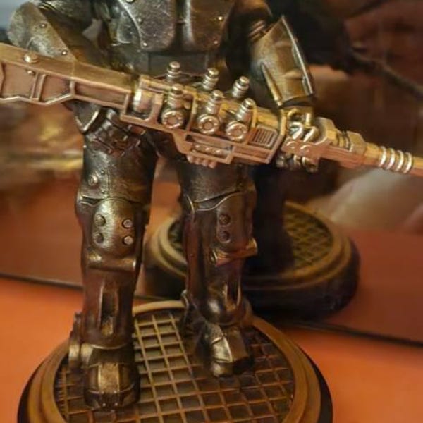 Fallout Enclave Power Amor Figure - Etsy