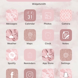 Ios 14 App Icons Pink Glitter Cute Aesthetic Pink Pastel Etsy - roblox icon aesthetic pastel pink