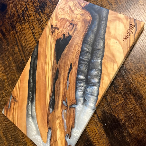 Resin Charcuterie Board Epoxy River Cutting Board Resin Olive Wood Resin Charcuterie Board Epoxy River Cutting Board Resin Olive Wood