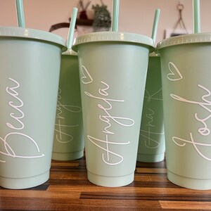 Personalised Clear Starbucks Cold Cup 24oz Daisy Wrap – Personalised By  Charlie And Me