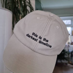 Personalised Vintage Cap Custom Embroidered Unisex Cotton Dad Hat With ...