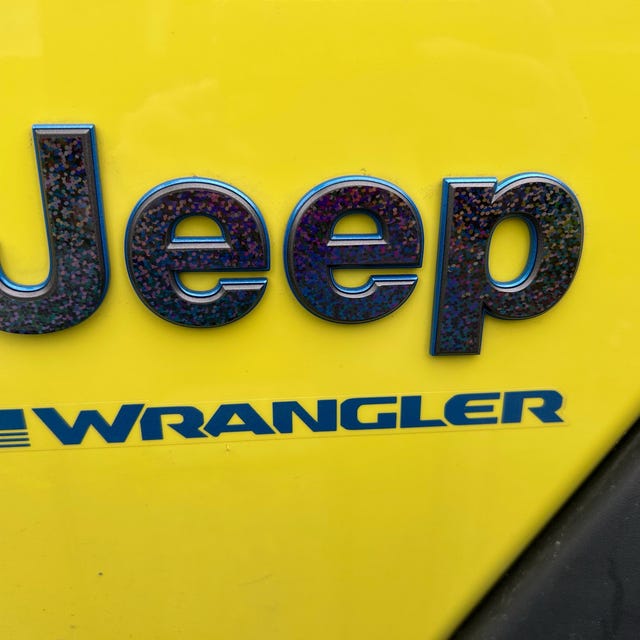 【激レア】ジープ チェロキー パズルポスター Holographic Sequins Jeep Emblem Sticker Decal, Wrangler JK