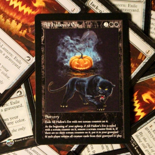 All Hallow's Eve (custom Card Alternate Art) - Etsy