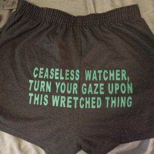 Lest I forget, turn your gaze upon my wretched  booty shorts :  r/TheMagnusArchives