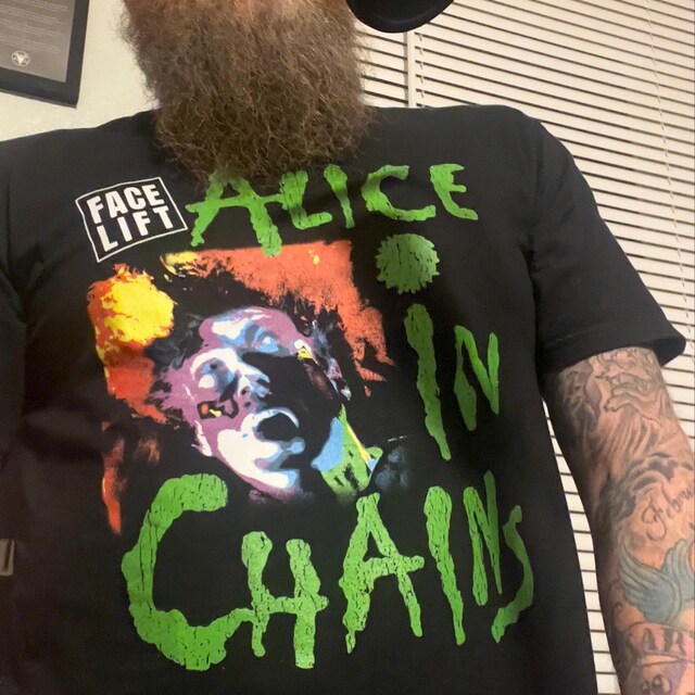 Alice in Chains Facelift Tour Front and Back Black Shirts - Etsy